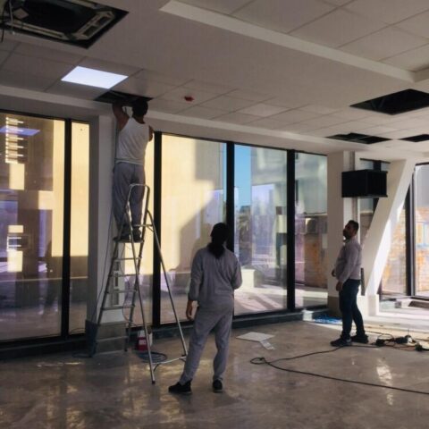 اجرای شبکه  E R P دفاتر اداری  , FTP سالن تولید آلومینیوم هرمزگان